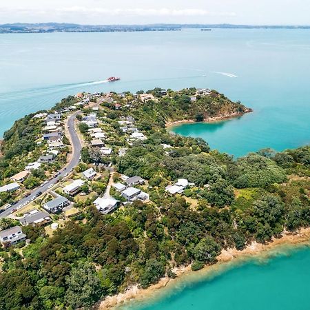 Ocean View Villa Te Whau Bay Exterior foto