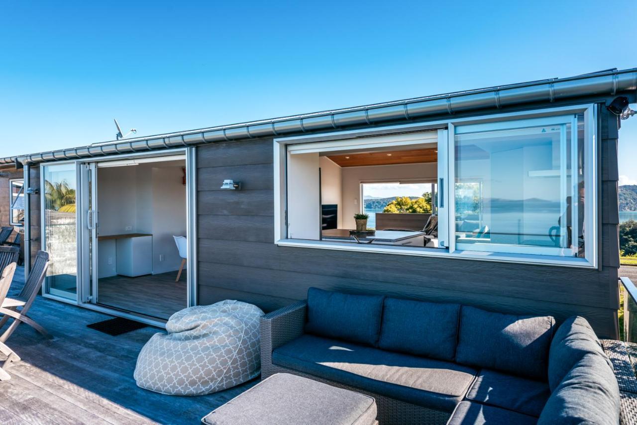 Ocean View Villa Te Whau Bay Exterior foto