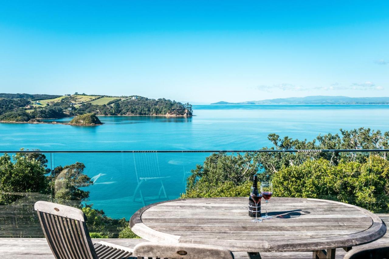 Ocean View Villa Te Whau Bay Exterior foto