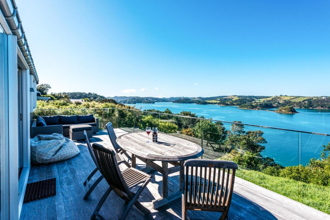 Ocean View Villa Te Whau Bay Exterior foto